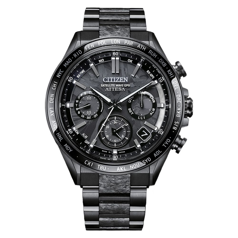 CITIZEN星辰 GENTS HAKUTO-R 限量 光動能GPS衛星對時鈦金屬 計時腕錶 CC4067-66E:圖片 2