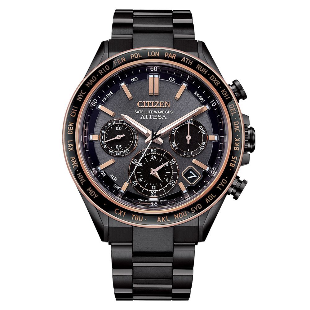 CITIZEN星辰 GENTS GPS衛星對時 鈦金屬 光動能 計時錶 男錶 CC4074-61W:圖片 2