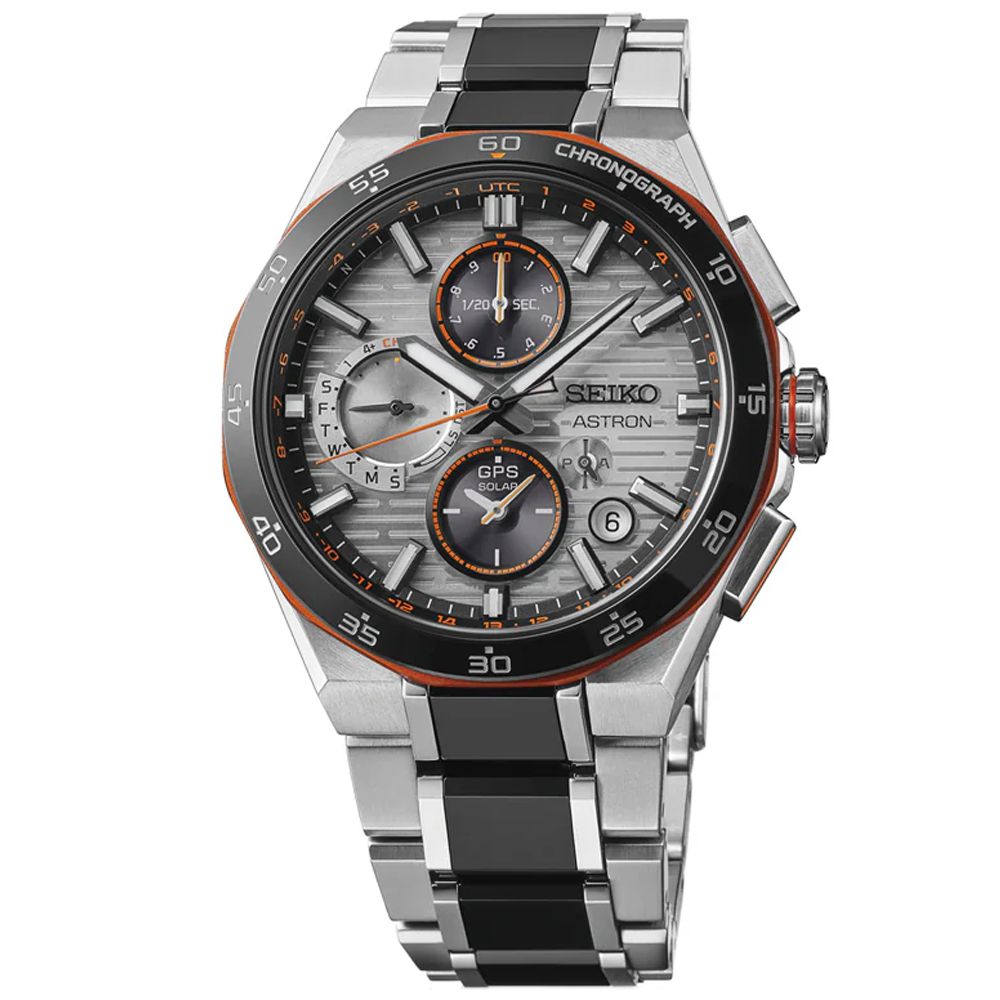 SEIKO精工 Astron 限量 太陽能 GPS 鈦金屬計時腕錶 (SSH183J1/5X83-0AS0N):圖片 2