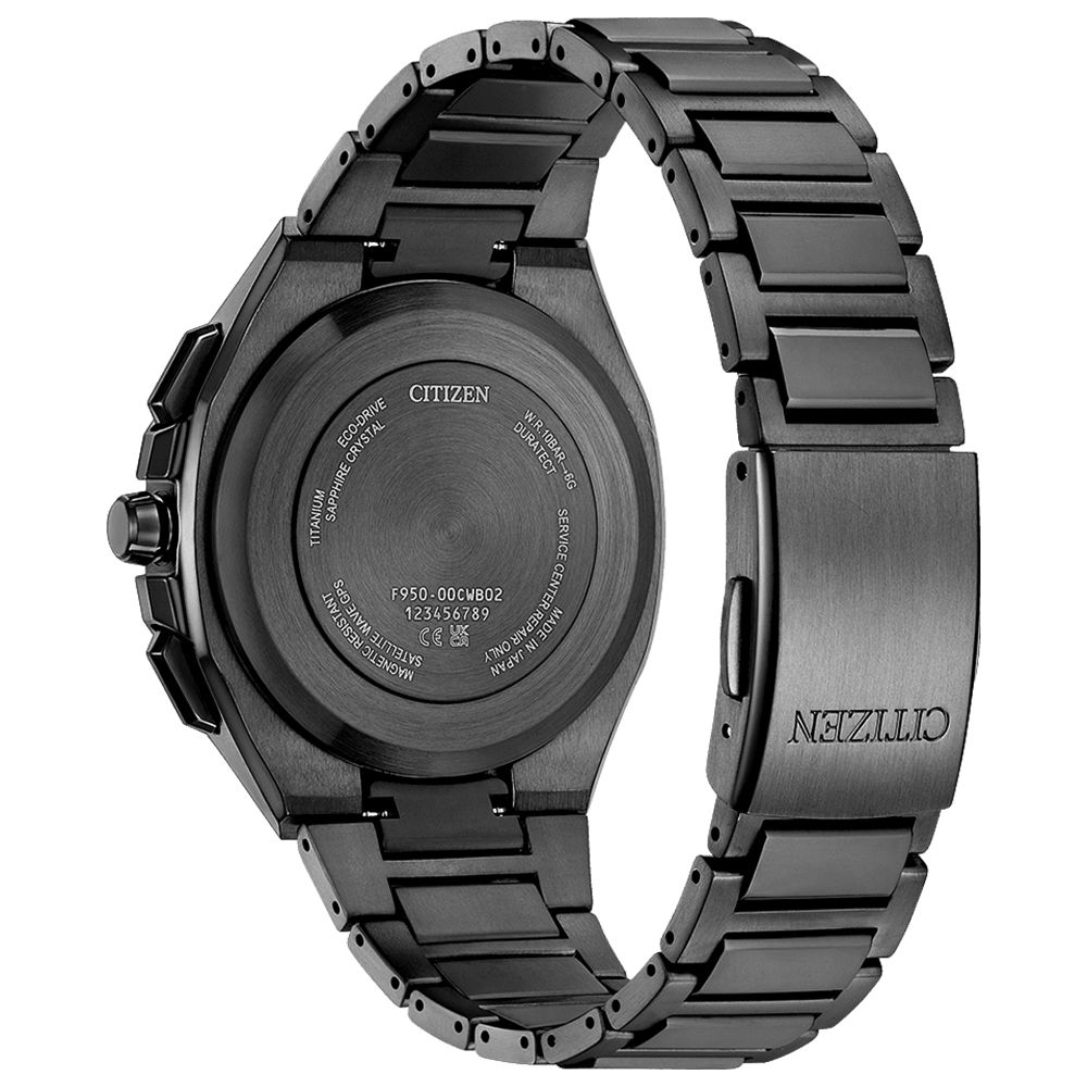 CITIZEN星辰 代言人廣告款光動能GPS對時萬年曆鈦金計時錶/44mm/CC4105-69E:圖片 2