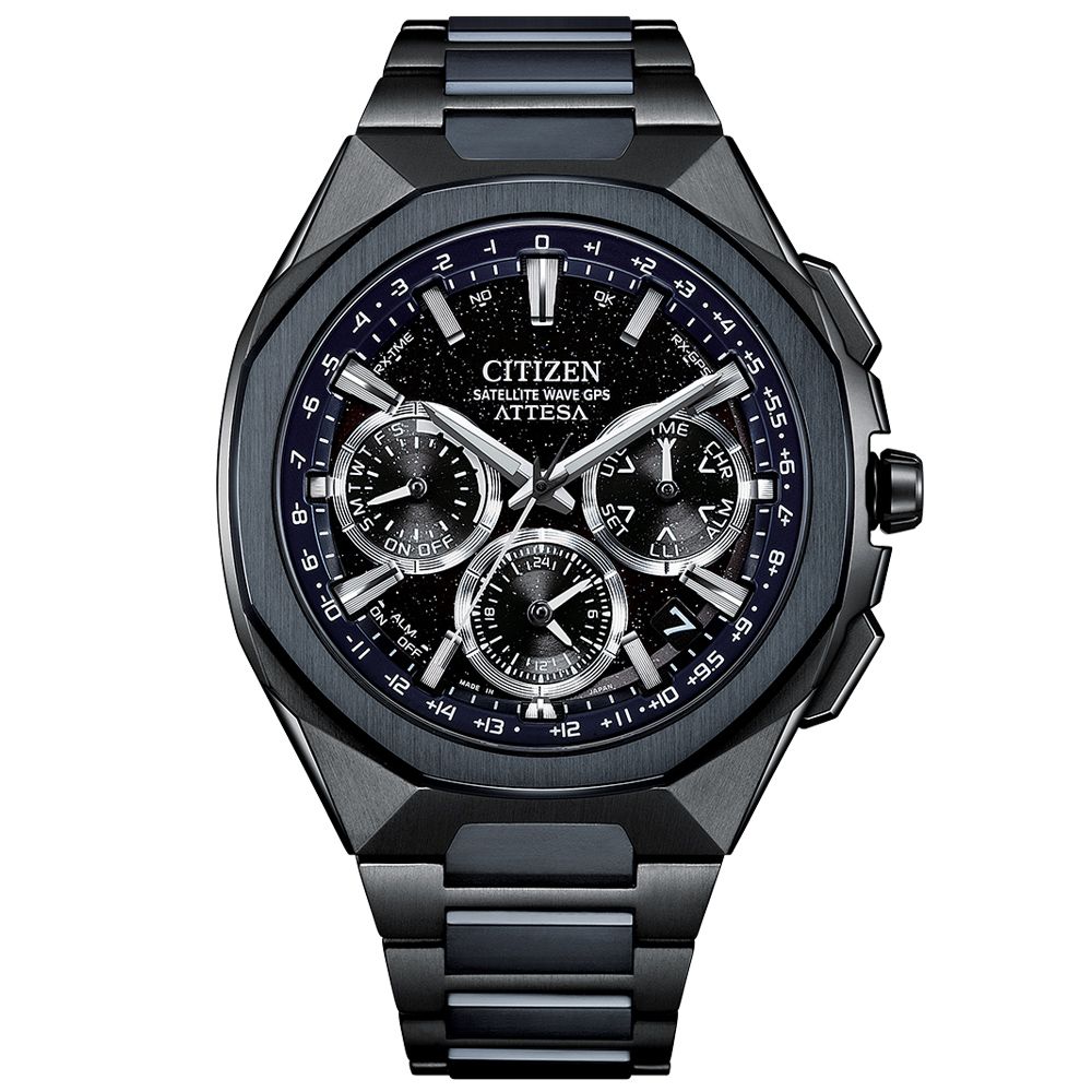 CITIZEN星辰 ATTESA 限量 GPS 鈦金屬 光動能腕錶 CC4106-74E:圖片 2
