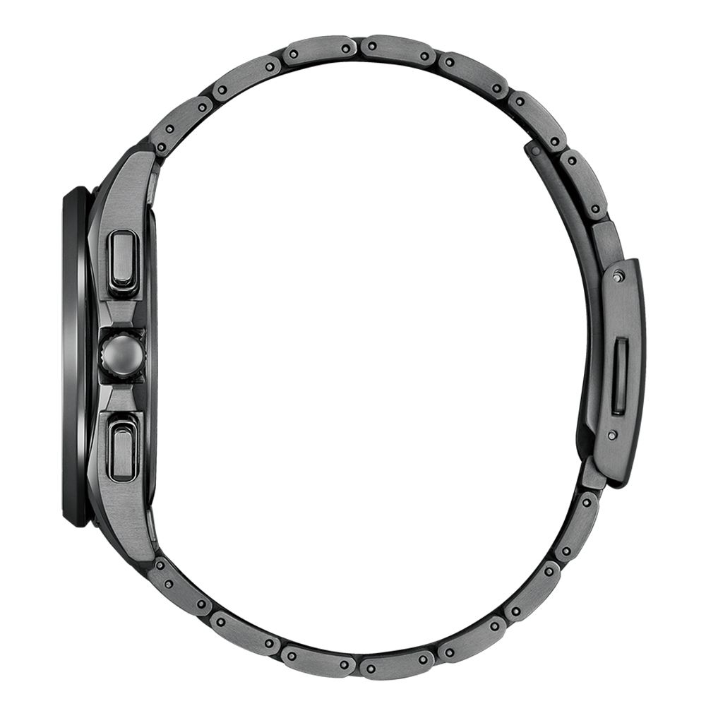 CITIZEN星辰 GENTS系列 HAKUTO-R限定鈦金屬光動能月相電波腕錶BY1008-67L:圖片 2