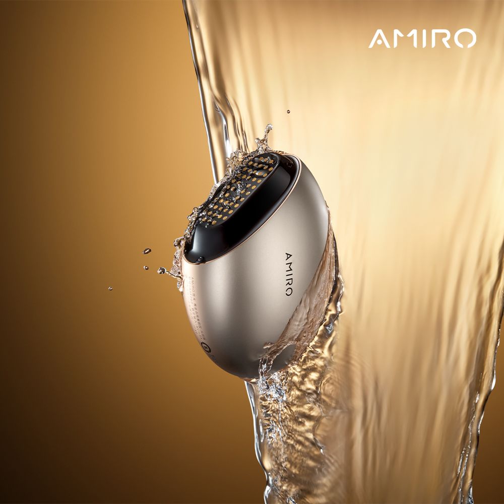 AMIRO S2 黃金點陣美容儀(贈 S2 護膚禮盒-內含精華凝露80ml+緊緻抗皺面膜5片)/蓋章面膜/精華凝露/拉提/淡紋/緊緻/舒緩/提亮/保濕:圖片 3