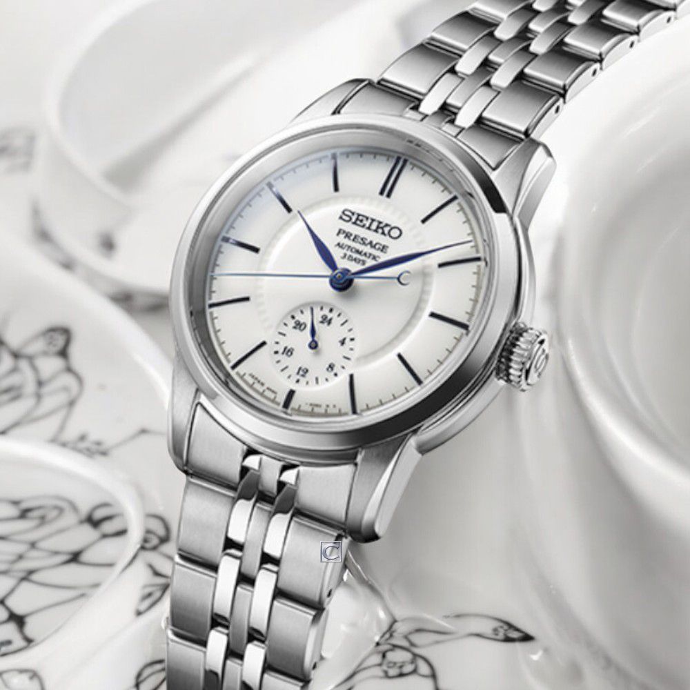 SEIKO精工 錶 PRESAGE系列 有田燒錶盤 藍寶石鏡面 手錶 男錶 -6R5H-00C0SSPB445J1-SK043:圖片 3