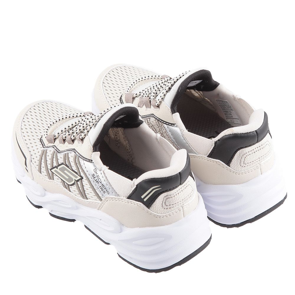 SKECHERS 斯凱奇涼感記憶鞋墊淺杏色兒童機能運動鞋:圖片 3