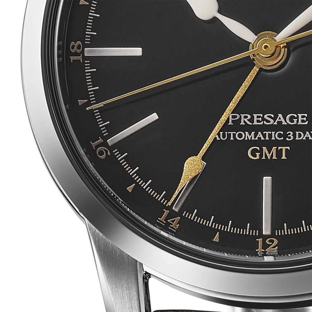 SEIKO精工 PRESAGE 職人工藝 漆藝面盤 GMT機械腕錶 (6R54-00F0C/SPB447J1):圖片 3