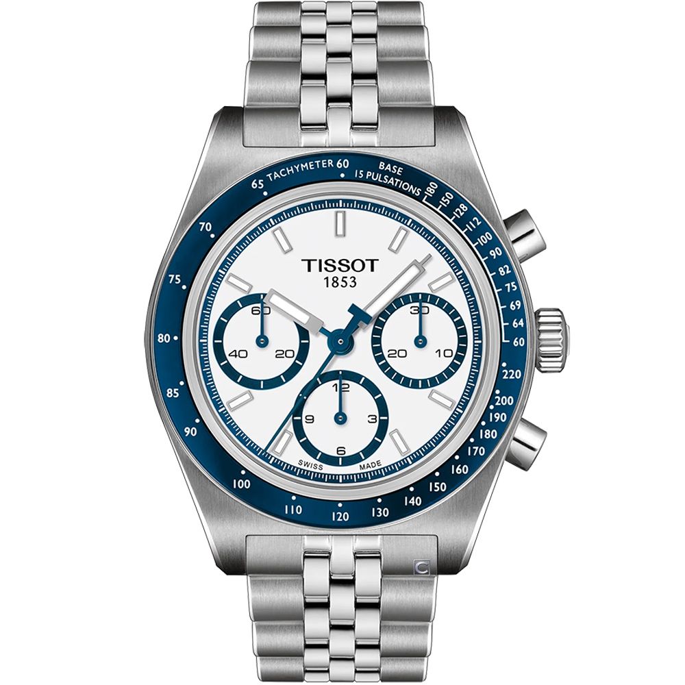 TISSOT天梭 官方授權 PR516 自動上鍊 機械錶 計時手錶 男錶-T1494621101100:圖片 3
