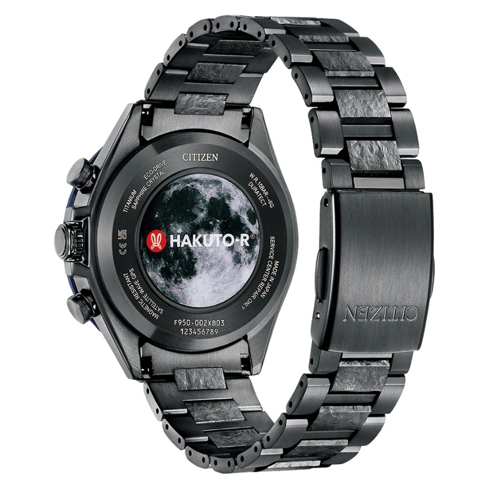 CITIZEN星辰 GENTS HAKUTO-R 限量 光動能GPS衛星對時鈦金屬 計時腕錶 CC4067-66E:圖片 3