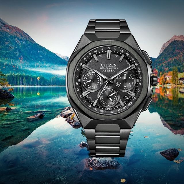 CITIZEN星辰 CC4105-69E ATTESA GPS對時 陶瓷錶圈 光動能腕錶 44mm:圖片 3