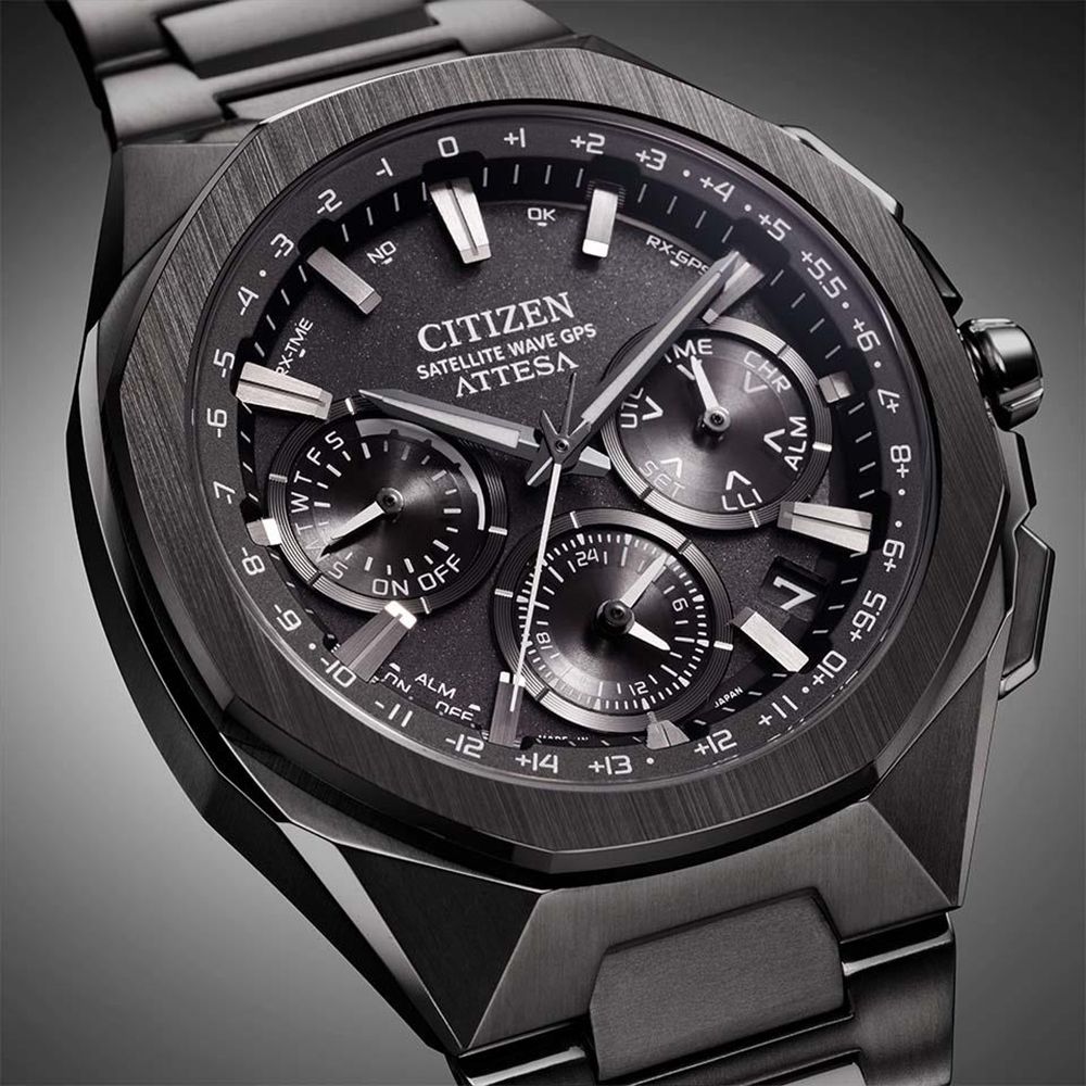 CITIZEN星辰 代言人廣告款光動能GPS對時萬年曆鈦金計時錶/44mm/CC4105-69E:圖片 3