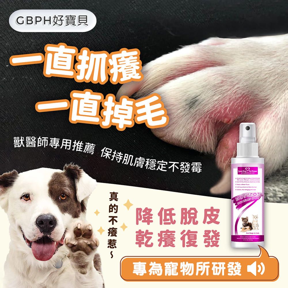 GBPH 好寶貝毛小孩潔耳舒敏組+贈舒敏防舔咬噴霧20ml:圖片 4