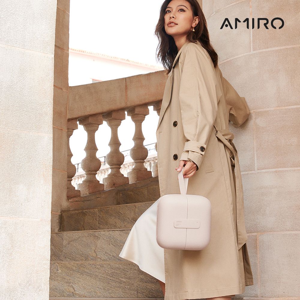 AMIRO 覓光 Cube S 行動LED磁吸美妝鏡折疊收納化妝箱 - 白色 化妝鏡/化妝包/新秘/彩妝師/旅行化妝鏡/美妝工具箱/彩妝師/帶燈化妝台/包包鏡/美容師/化妝盒:圖片 4
