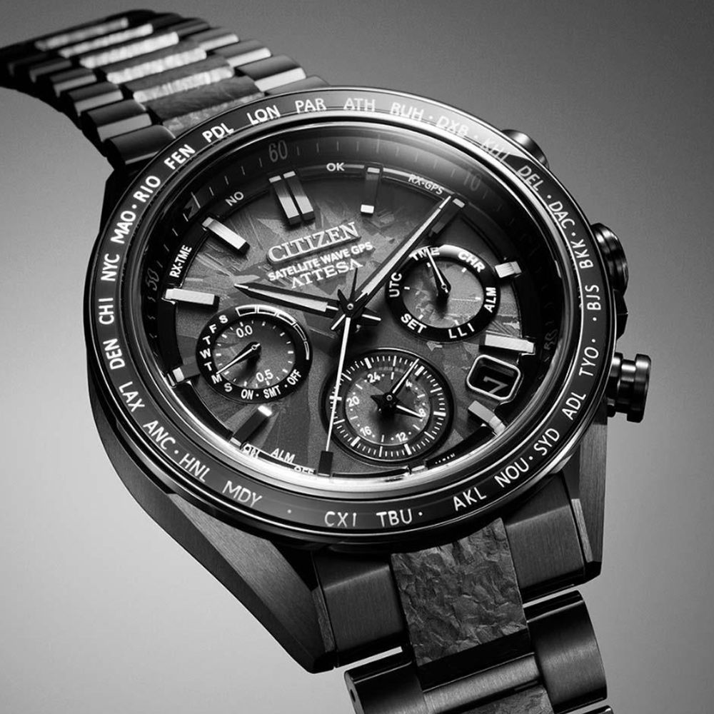 CITIZEN星辰 GENTS HAKUTO-R 限量 光動能GPS衛星對時鈦金屬 計時腕錶 CC4067-66E:圖片 4