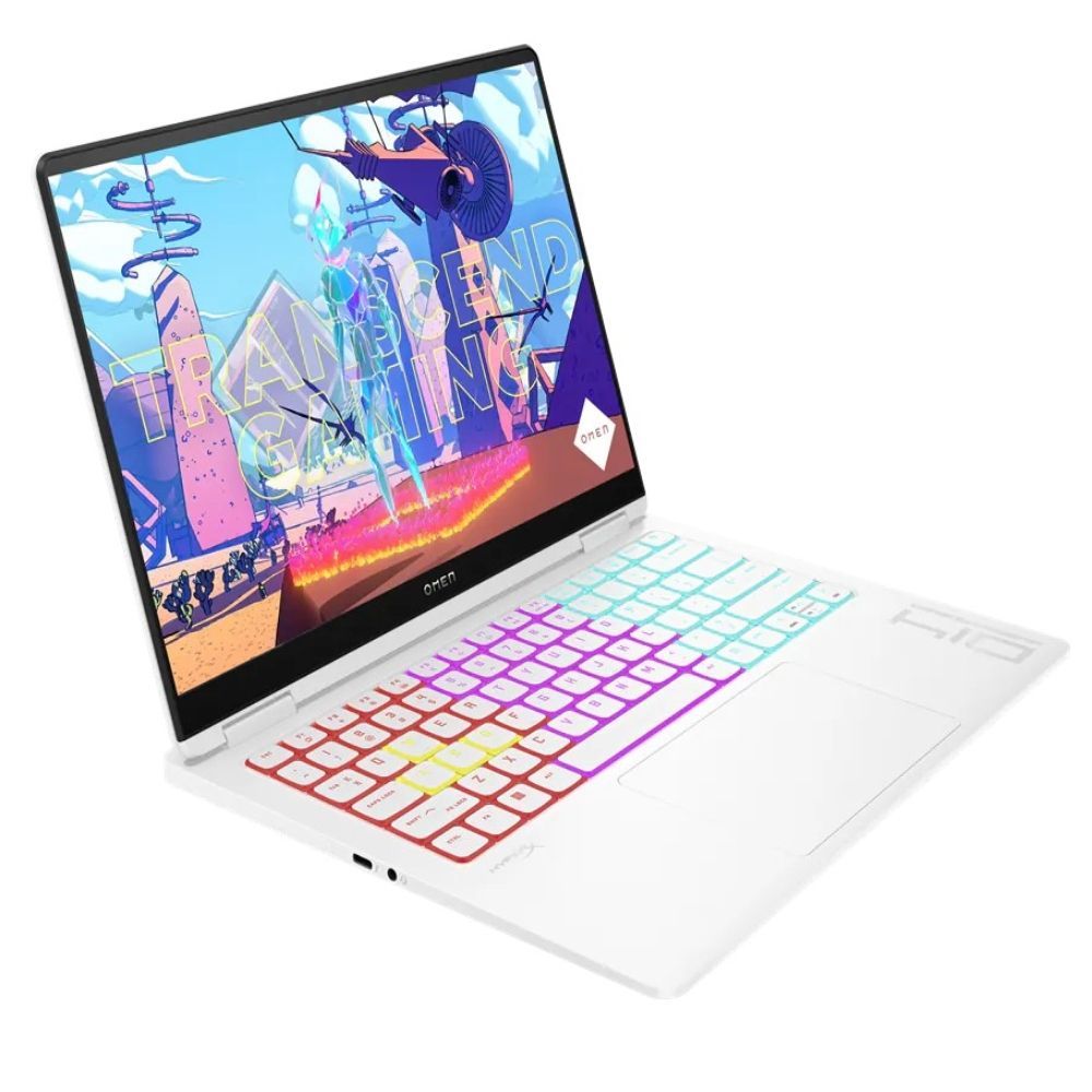 HP 惠普OMEN Transcend 14吋 電競筆電白色(Ultra7 255HX/32GB/RTX 5060-8GB/1TB/WIN11P/14-fb1016TX):圖片 5