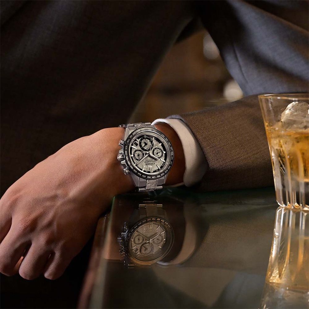 CITIZEN星辰 韋禮安廣告款 隱耀款 限量 鈦 GPS衛星對時光動能計時手錶 CC4076-65A:圖片 5