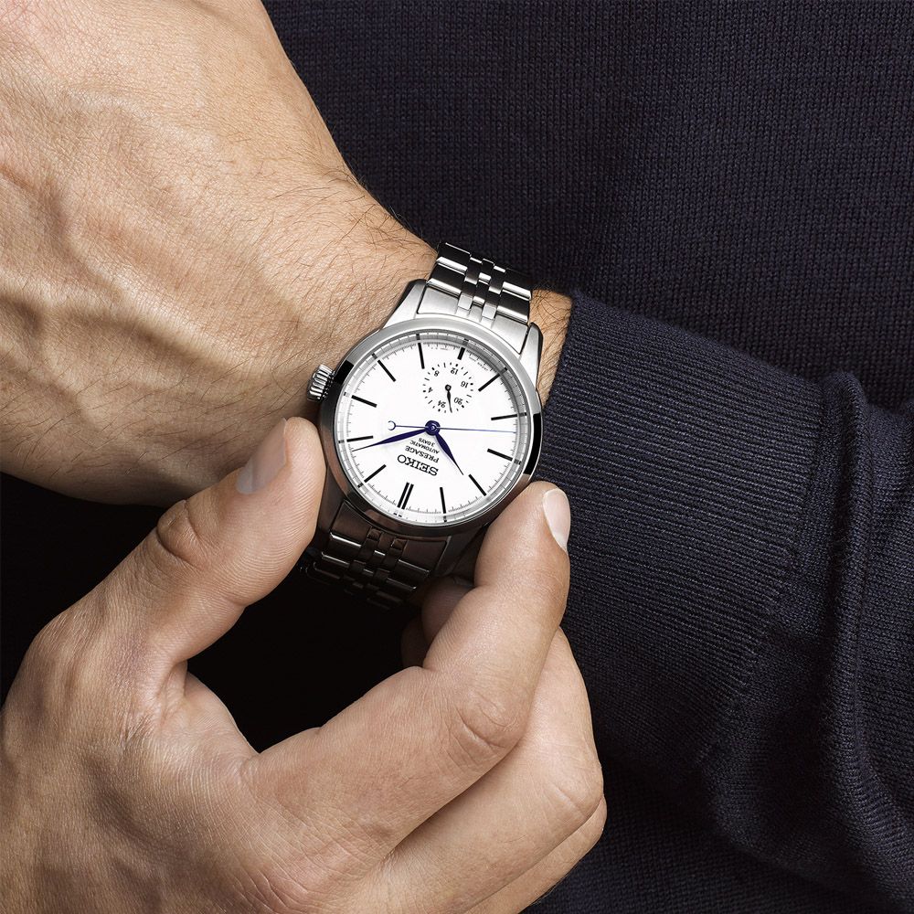 SEIKO精工 PRESAGE 職人工藝 有田燒面盤 機械腕錶 (6R5H-00C0S/SPB445J1):圖片 5