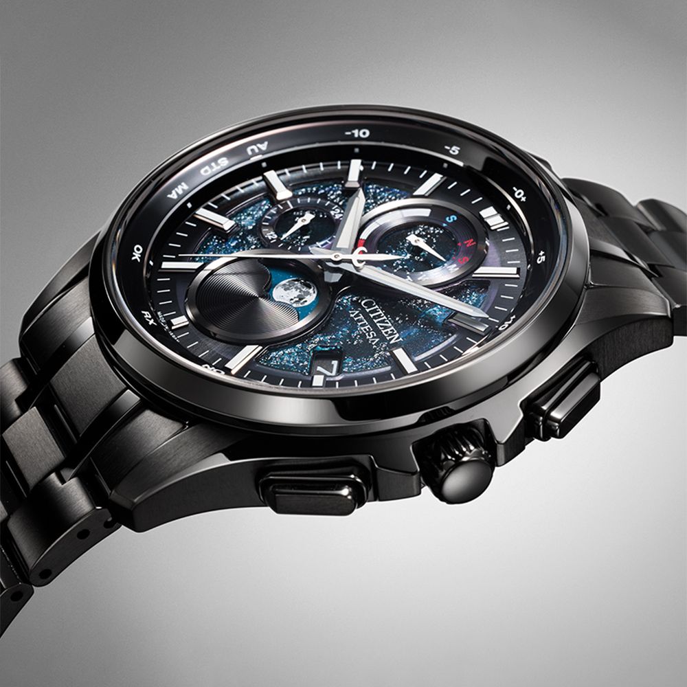 CITIZEN星辰 HAKUTO-R 限量月相光動能電波手錶 BY1008-67L:圖片 5