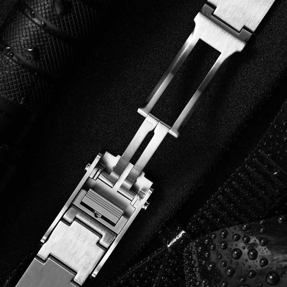 VULCAIN窩路堅 潛水員系列 男錶 手錶 機械錶-660170A67.BHM286/橘色x鋼帶款:圖片 5