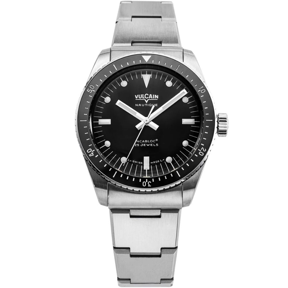 VULCAIN窩路堅 潛水員系列 大三針 機械錶 男錶 手錶38mm/660170B07.BHM286:圖片 5