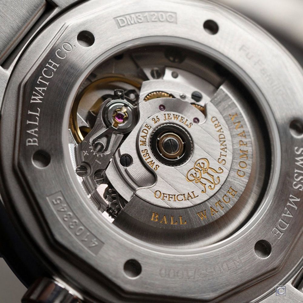 Ball波爾 Roadmaster系列 天文台認證 潮汐顯示機械錶 男錶 手錶-41mm藍 DM3120C-SCJ-BE:圖片 5