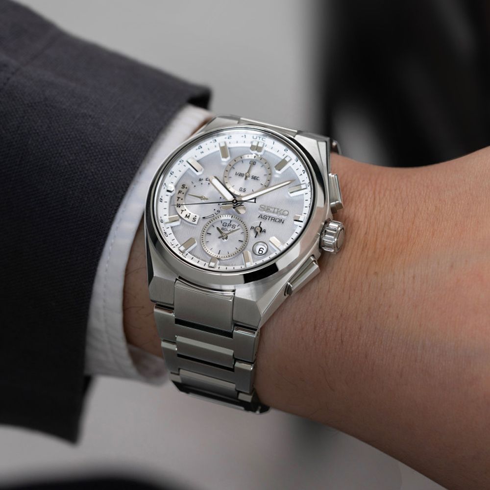 SEIKO精工 Astron GPS衛星對時 鈦金屬 雙時區計時腕錶-白_SK028 SSH159J1/5X83-0AE0S:圖片 5