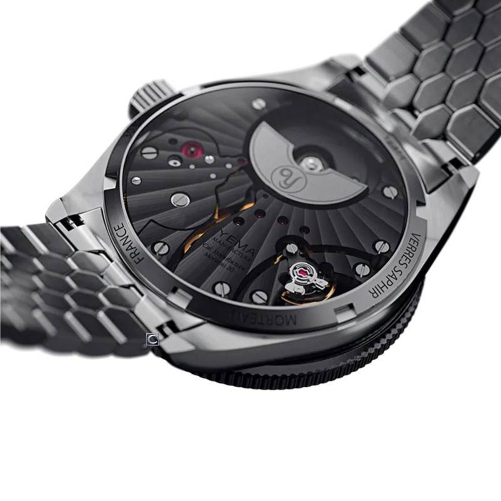 Yema野馬 自製機芯 Skin Diver CMM.20 曜石黑 機械錶 手錶 男錶-12.25.20.66.SN.M3:圖片 5