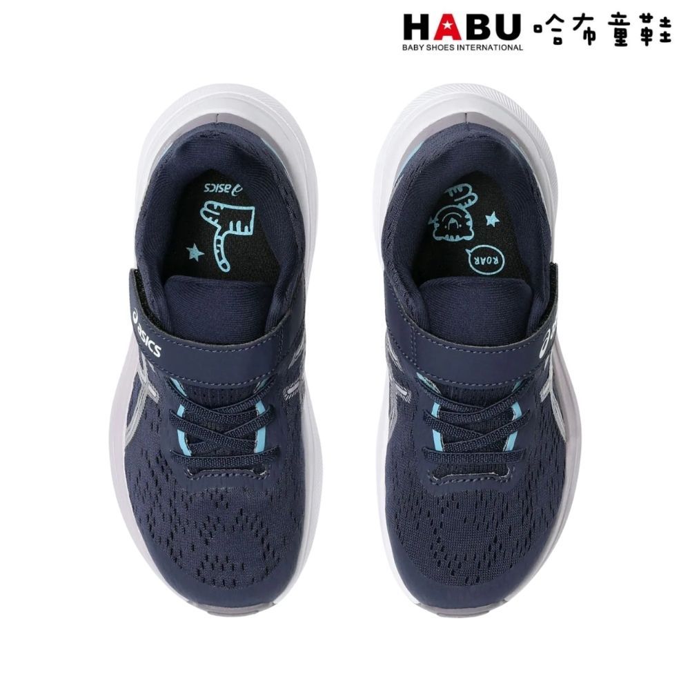 HABU 哈布童鞋ASICS 亞瑟士 GT-1000 13 PS 中童 慢跑鞋 運動鞋 1014A344-411:圖片 5