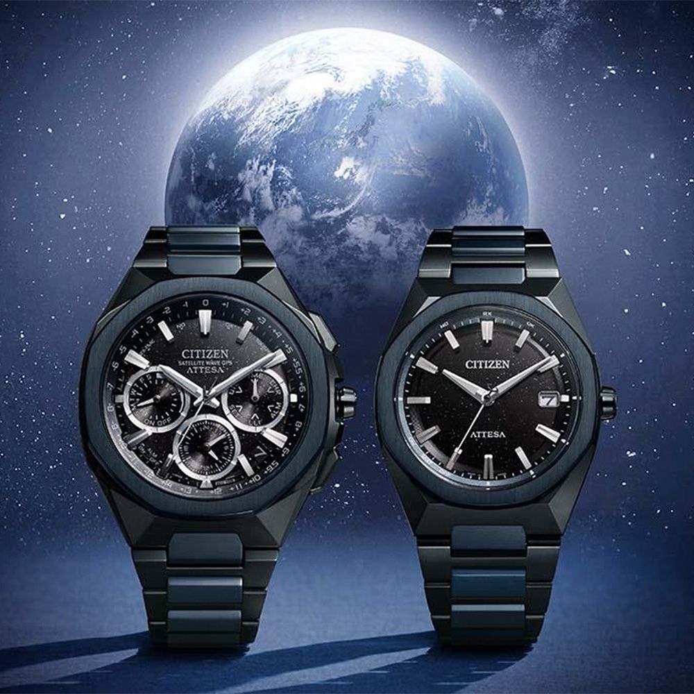 CITIZEN星辰 湛藍星空 限量 鈦 八角 GPS衛星對時光動能計時手錶 CC4106-74E:圖片 5
