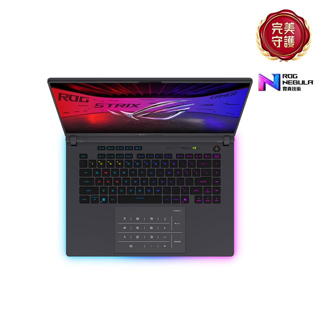 ASUS ROG 華碩Strix G16 16吋電競筆電黑色(Ultra 9 275HX/16GB/1TB/GeForce RTX 5080/WIN11/G615LW-0051G275HX-NBL):圖片 6