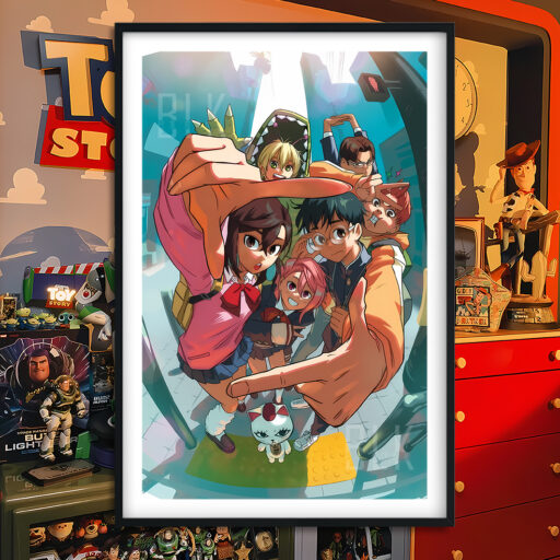 【週邊】巴洛克－膽大黨全員 裝飾畫 & 冰箱貼