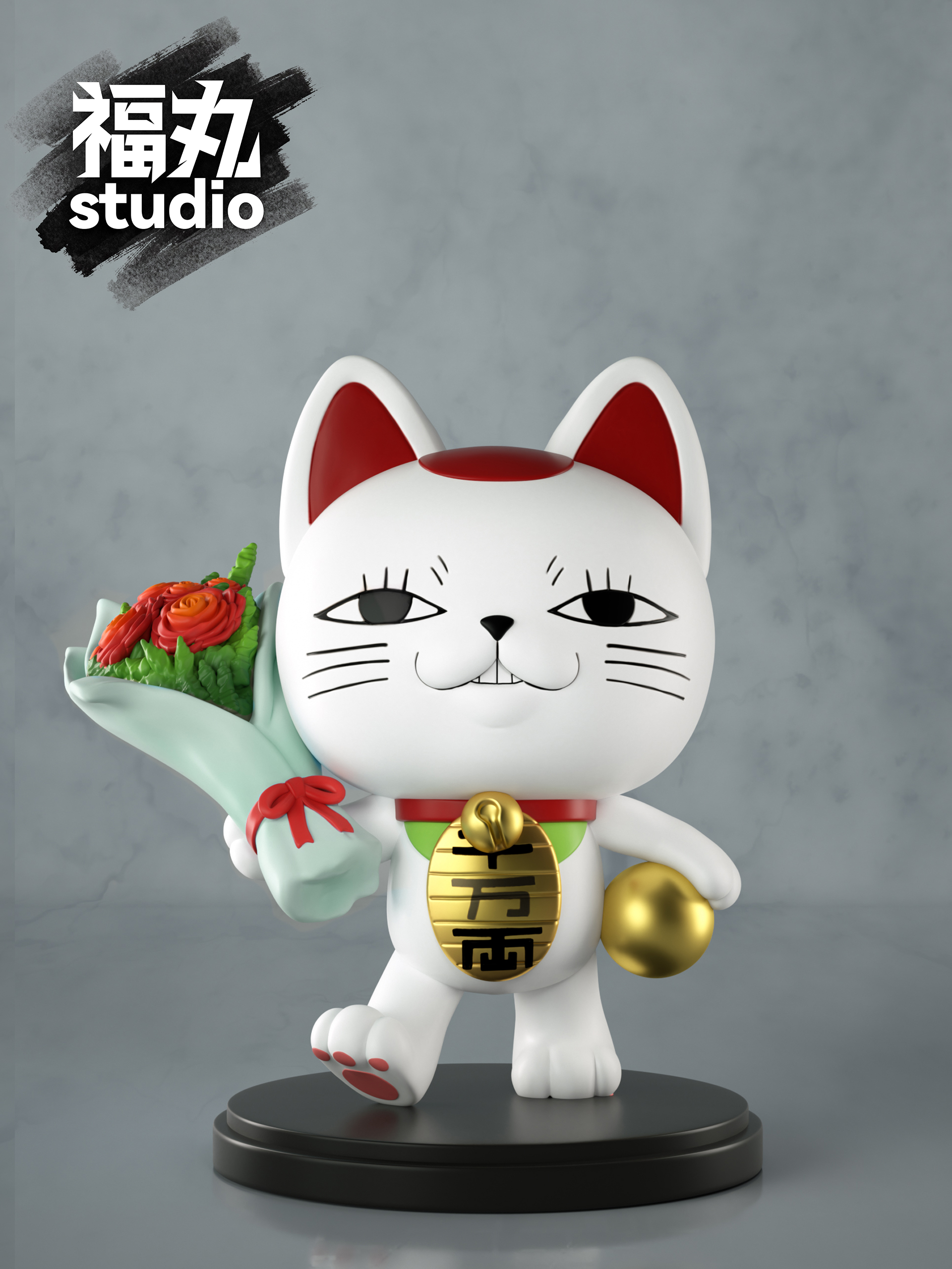 【膽大黨】福丸 FUWAN STUDIO-捧花高速婆婆