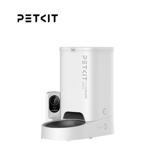Petkit 佩奇智能寵物餵食器SOLO(攝影版) AI寵物識別 語音通話一鍵投餵